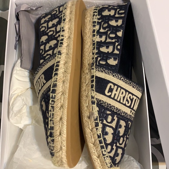 DIOR GRANVILLE ESPADRILLE - DARK BLUE DIOR - Picture 3 of 5